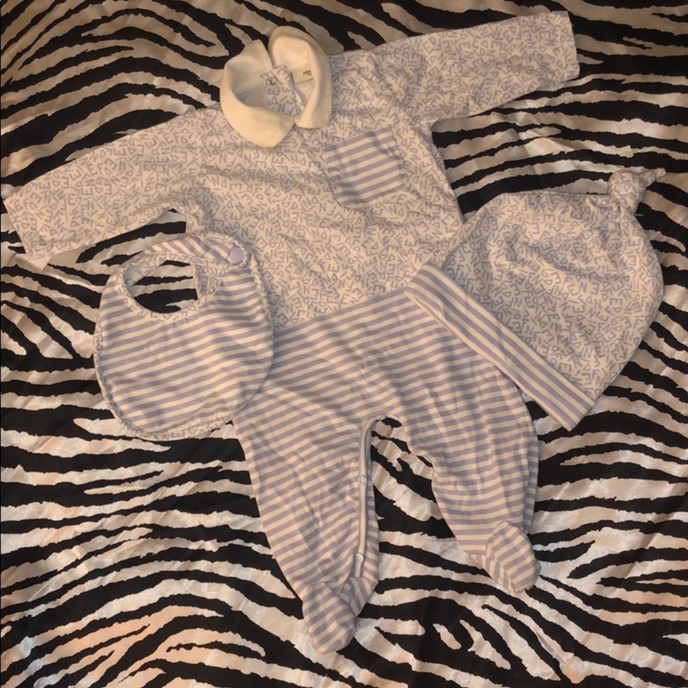 Baby onesie Fendi set (Boy)